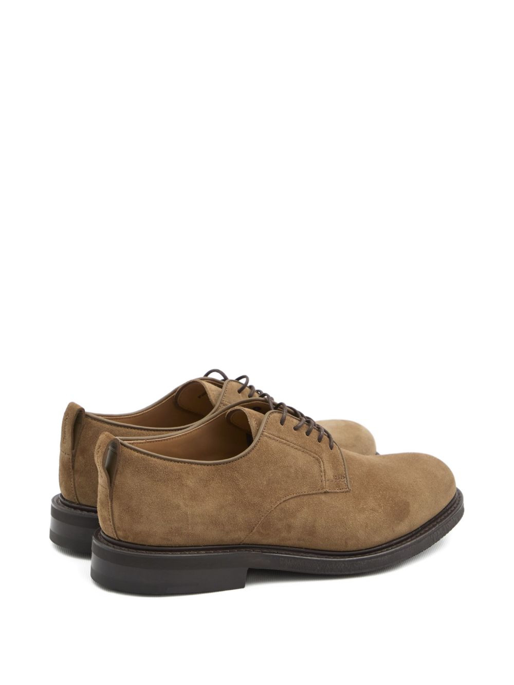 suede lace-up shoes - 5