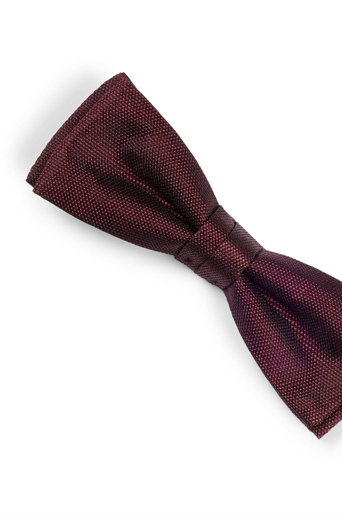 ITALIAN-MADE BOW TIE IN SILK JACQUARD - 4