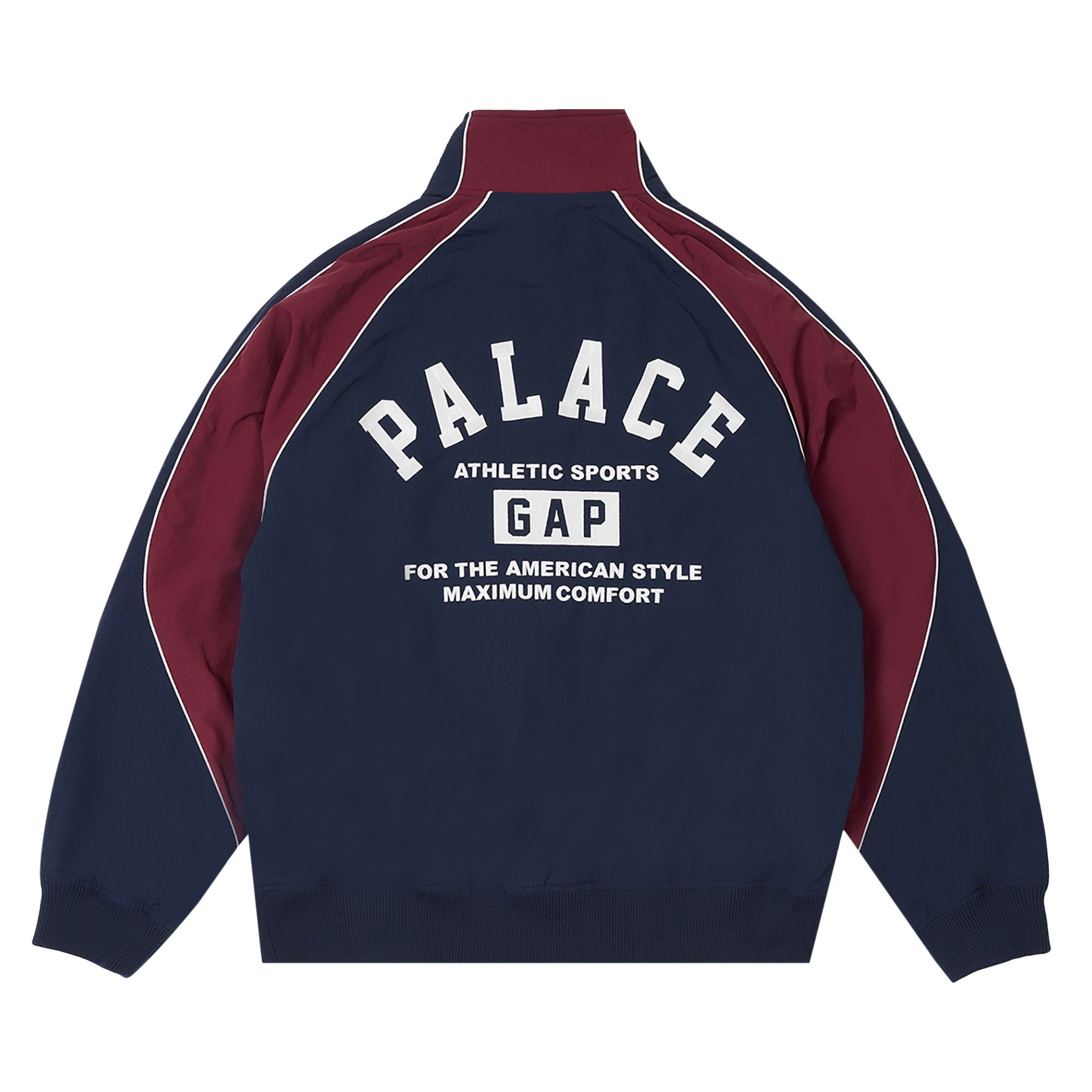 Palace x Gap Nylon Track Top 'Navy/Red' - 2