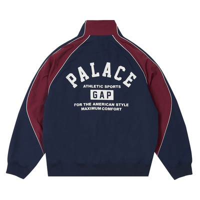 PALACE Palace x Gap Nylon Track Top 'Navy/Red' outlook