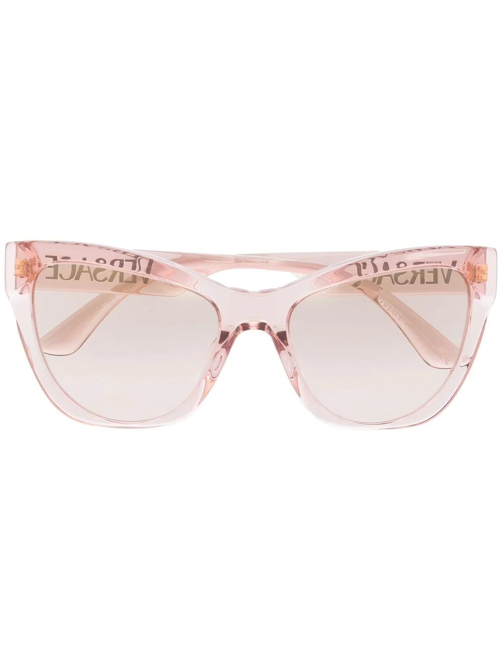 transparent-frame sunglasses - 1