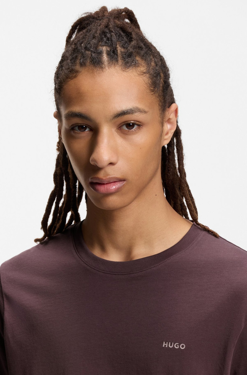 LOGO-PRINT T-SHIRT IN COTTON JERSEY 3