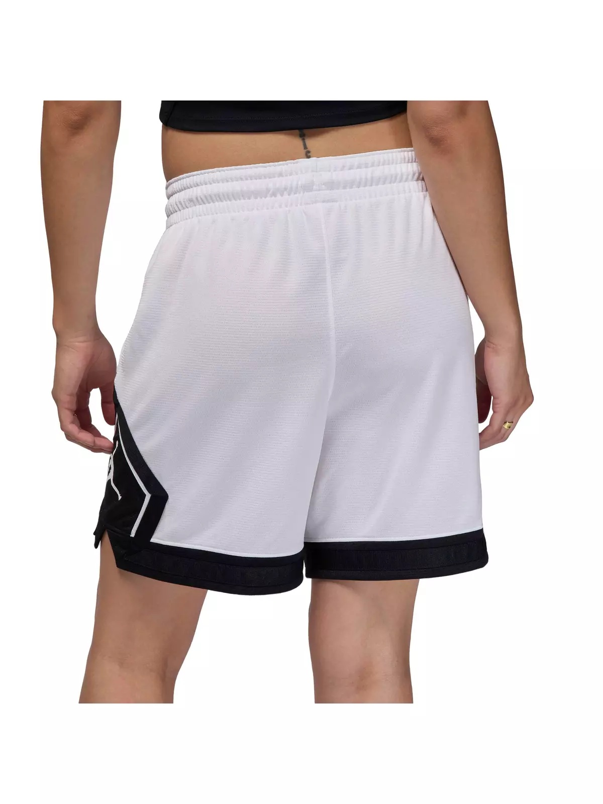Women's Sport Diamond Shorts - White - 2