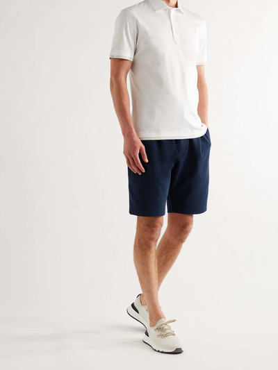 Brunello Cucinelli Cotton-Blend Jersey Drawstring Shorts outlook