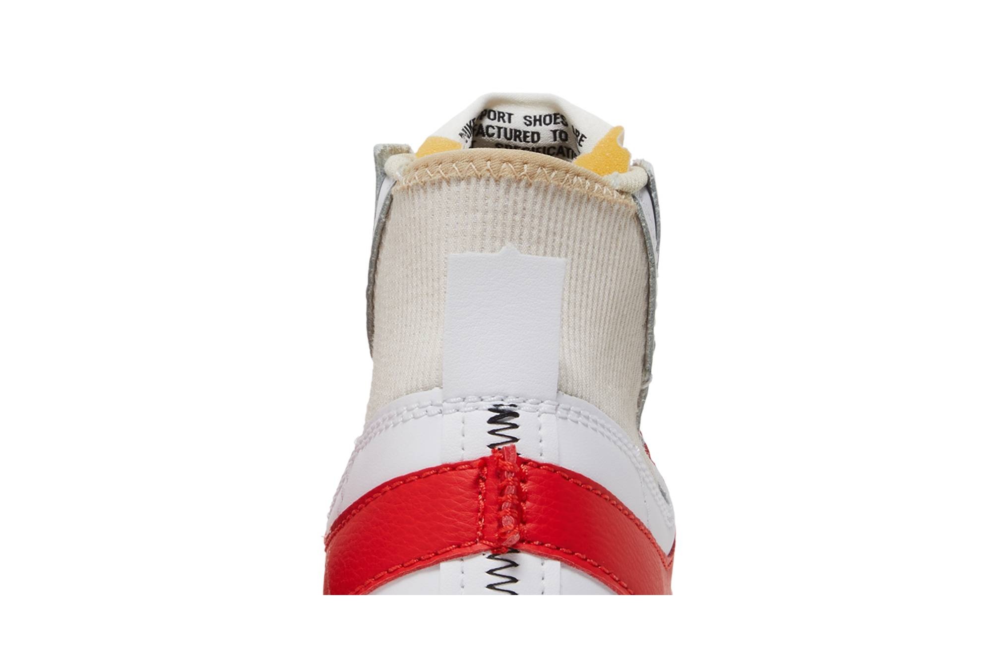 Blazer Mid '77 Jumbo 'White Habanero Red' - 7