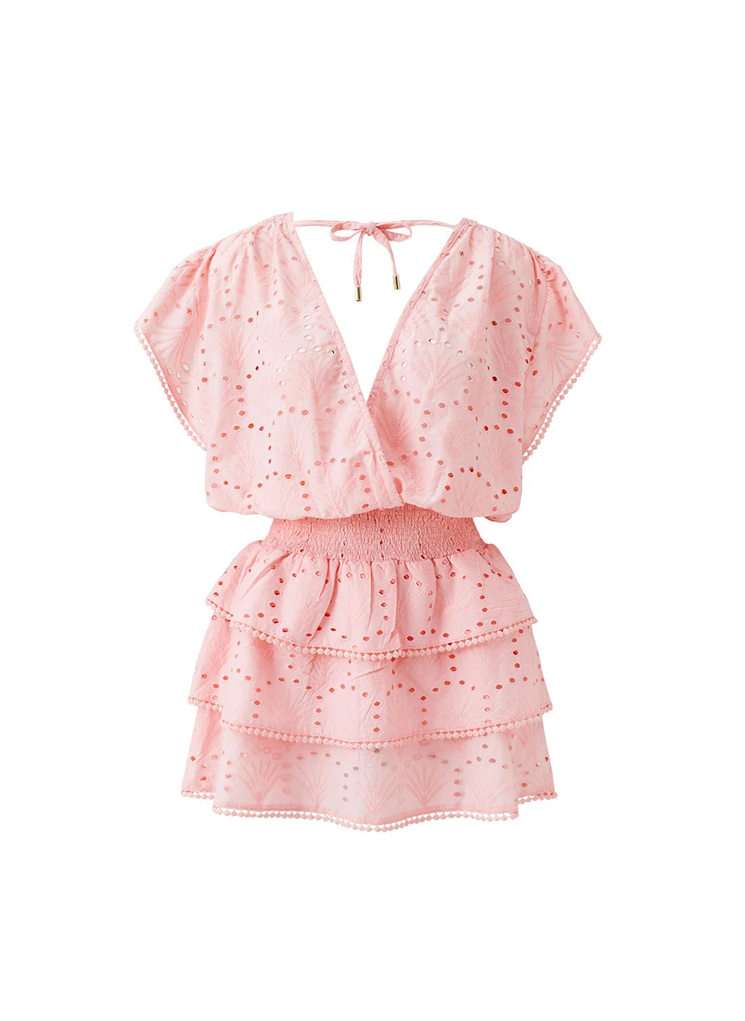 JESS PEACH DRESS - 1