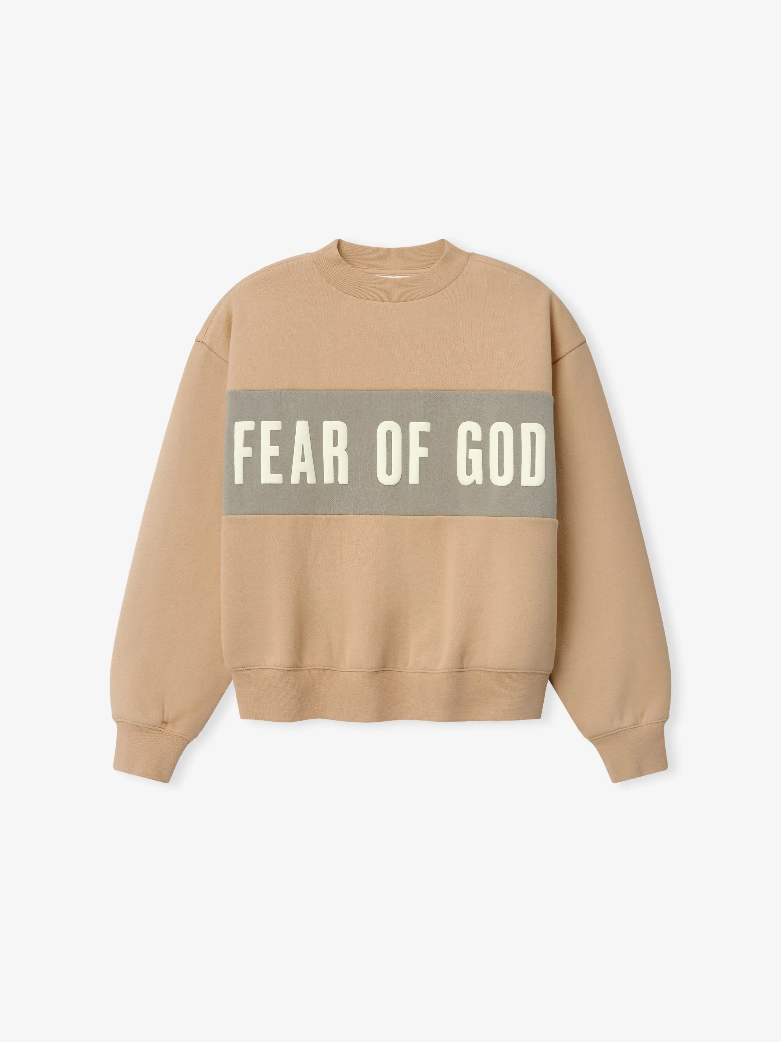 Womens Paneled Classic Sweatshirt - 1