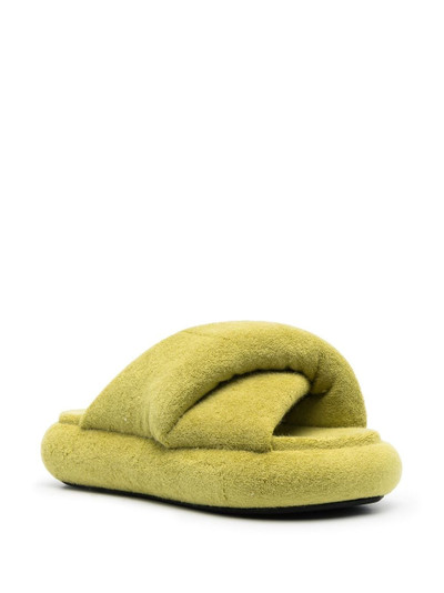 JW Anderson Bumper Twist platform slippers outlook