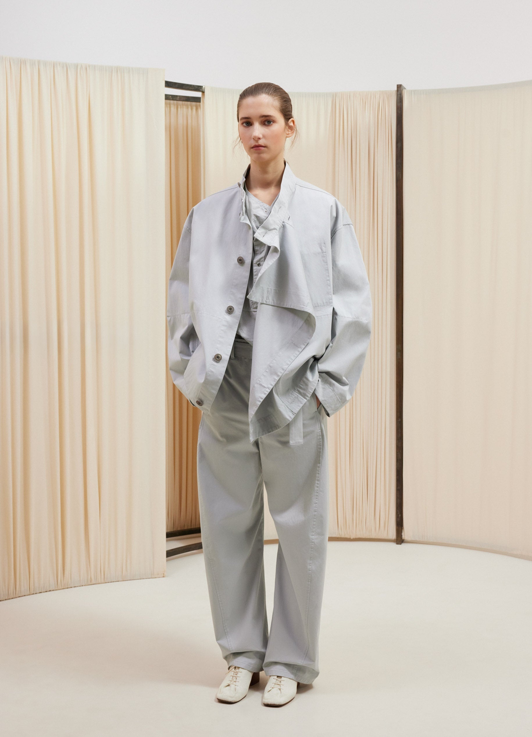ASYMMETRICAL BLOUSON - 4