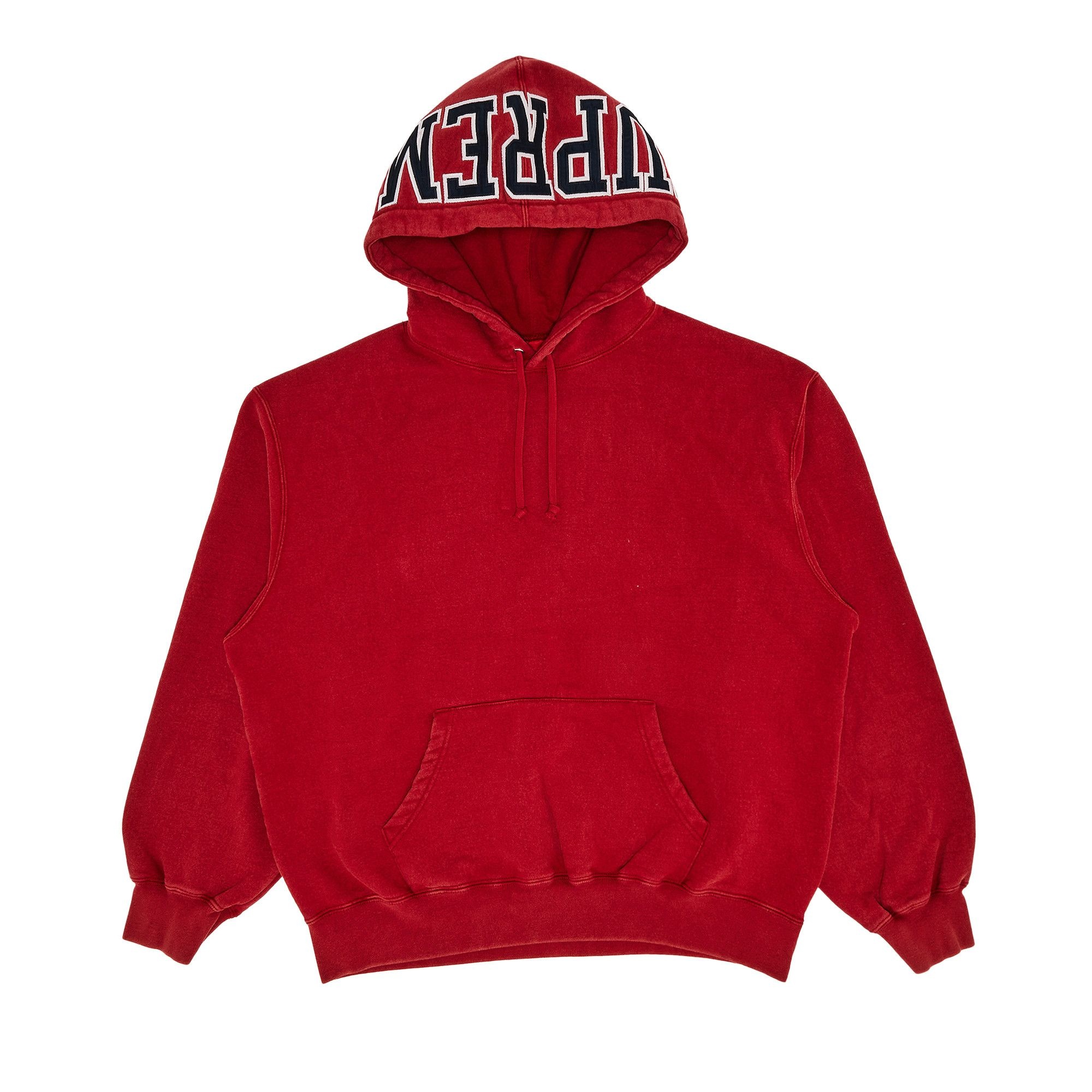 Supreme Team 94 Hooded Sweatshirt 'Red' - 1
