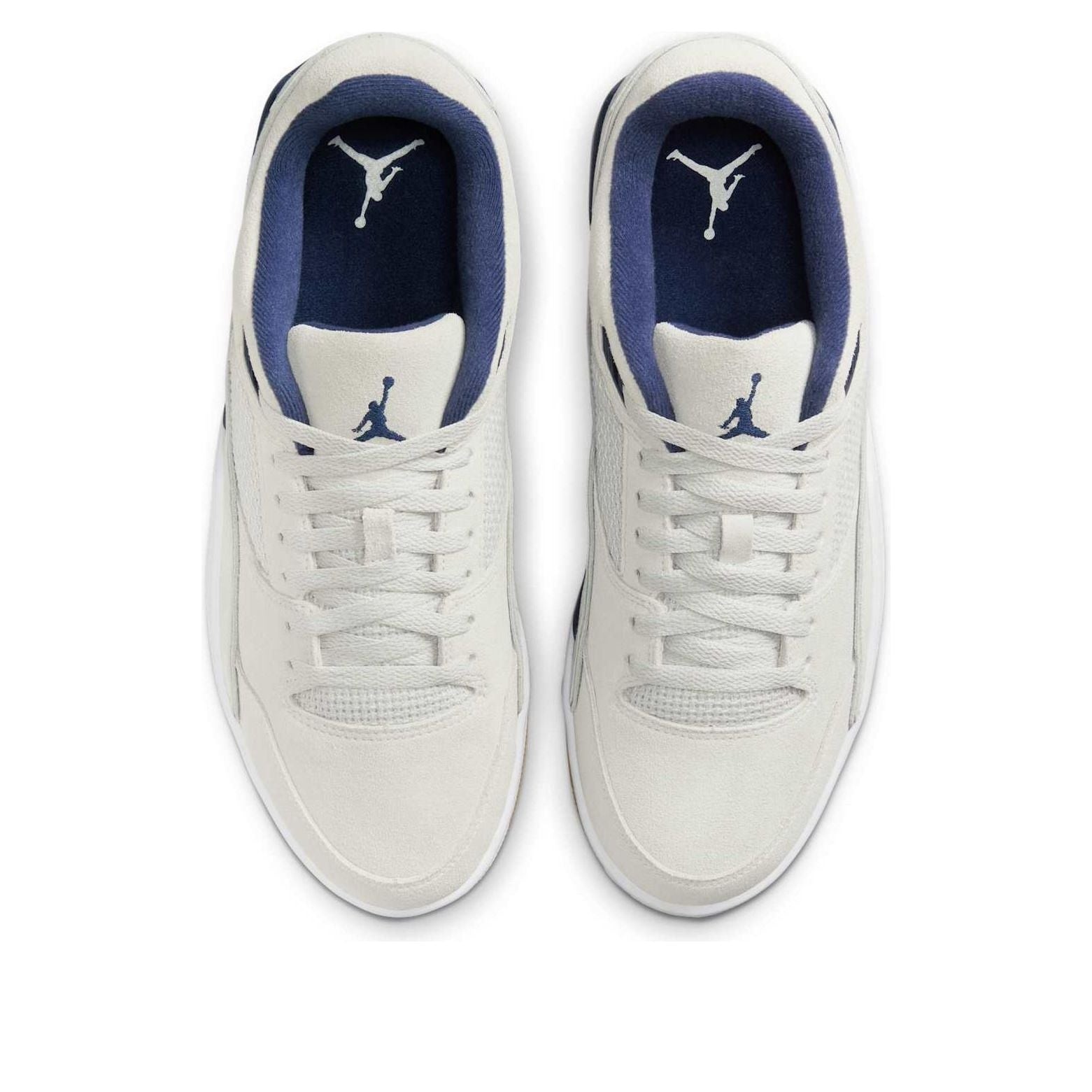 Air Jordan Flight Court 'Neutral Grey White Gum Navy' HF3255-004 - 4
