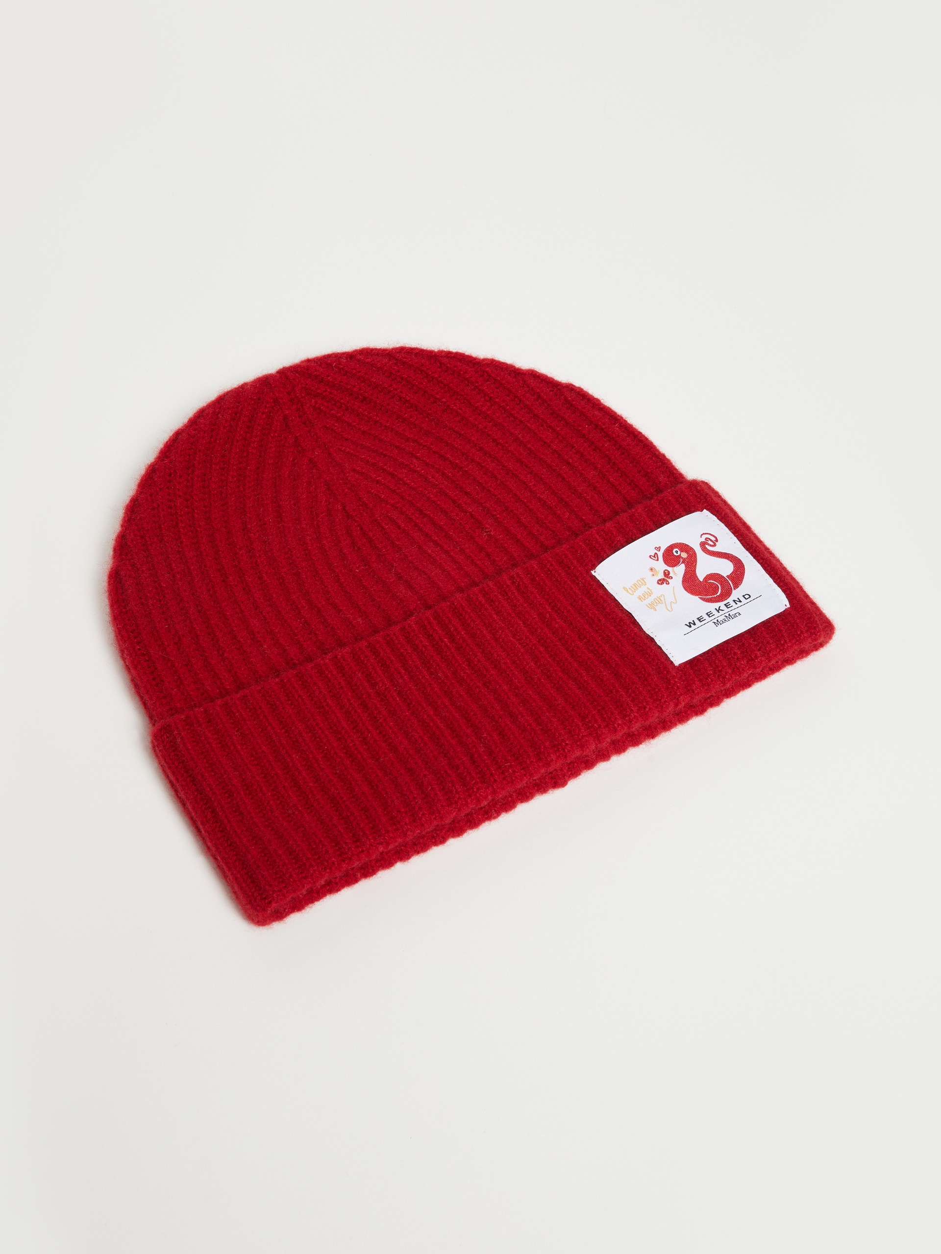 RASOIO Rib-knit cashmere beanie - 2