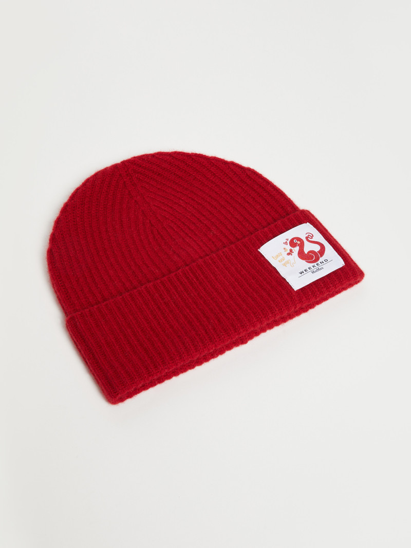 WEEKEND Max Mara RASOIO Rib-knit cashmere beanie outlook