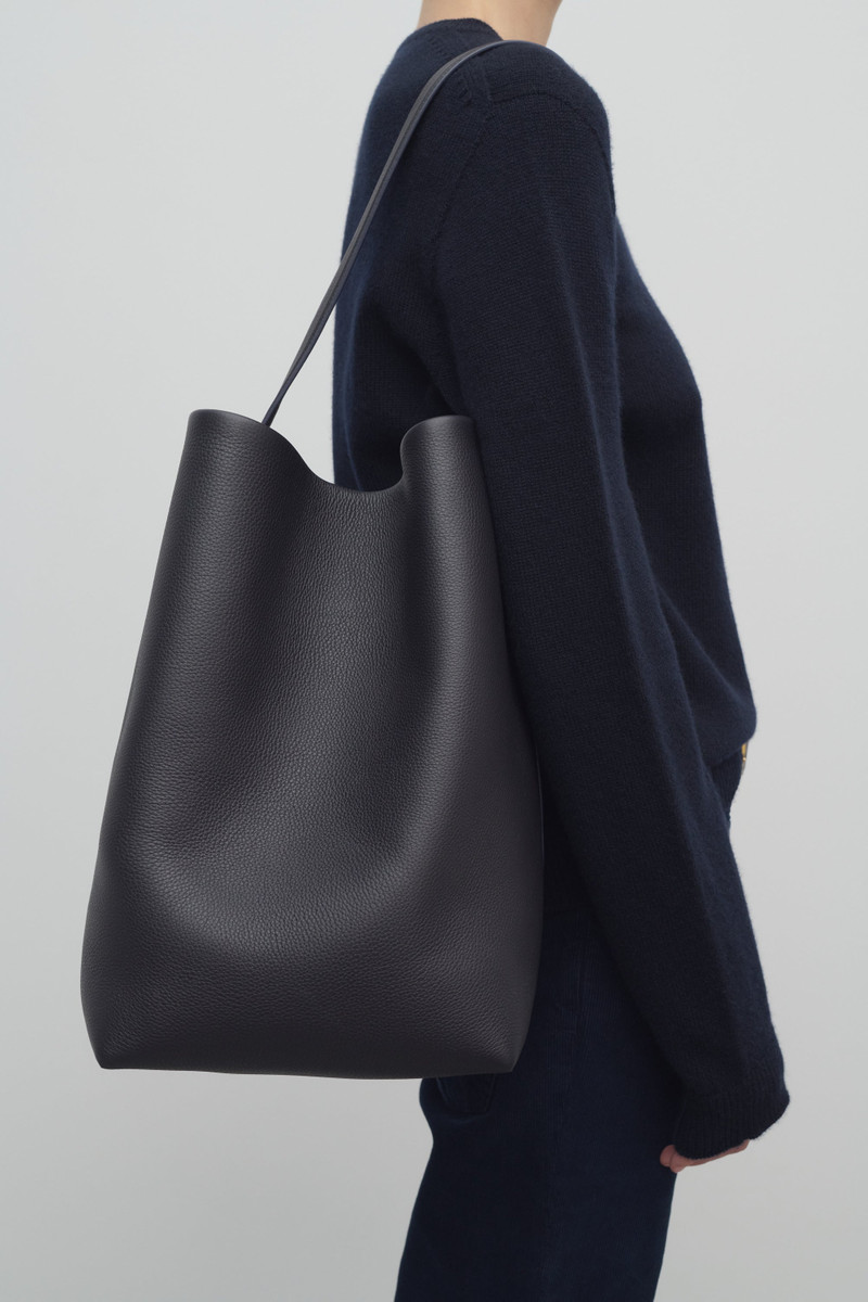 Large N/S Park Tote Bag in Leather 4