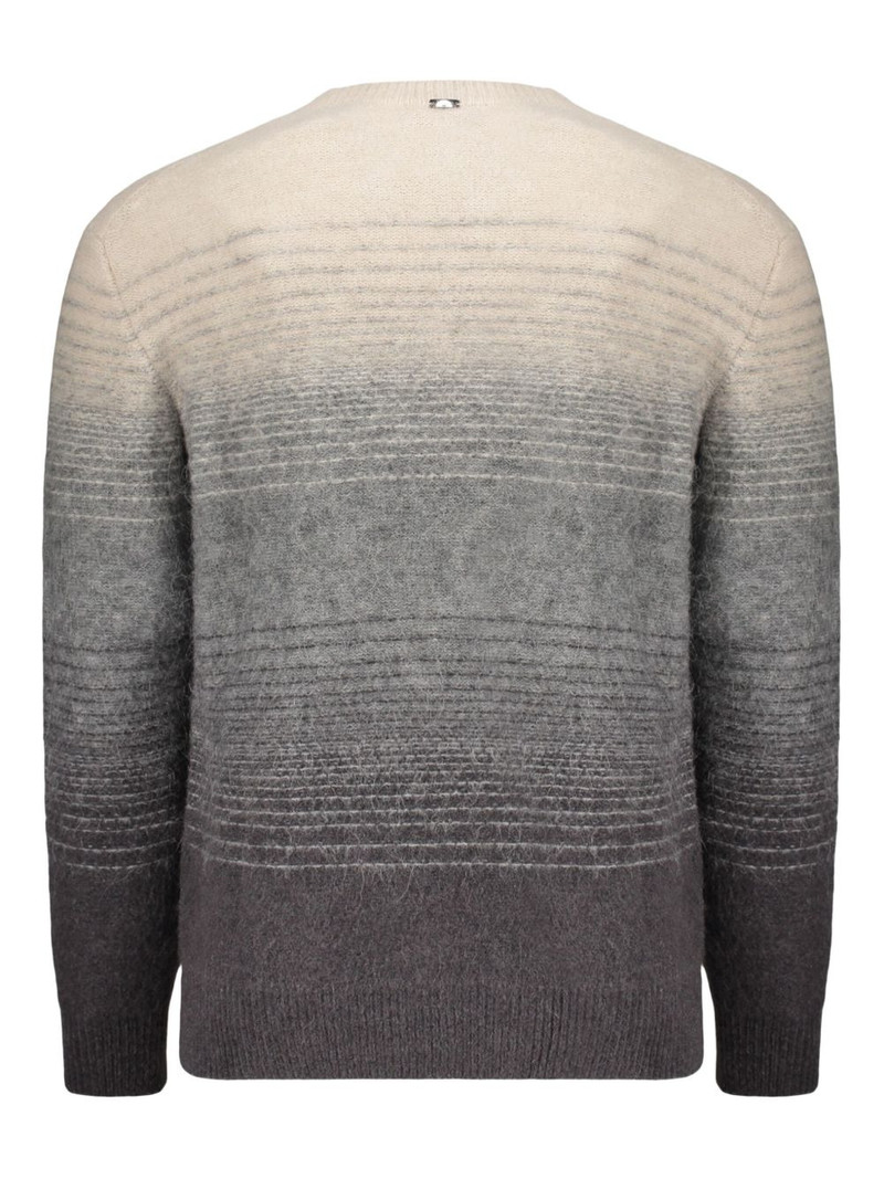 Herno ombre ribbed sweater outlook