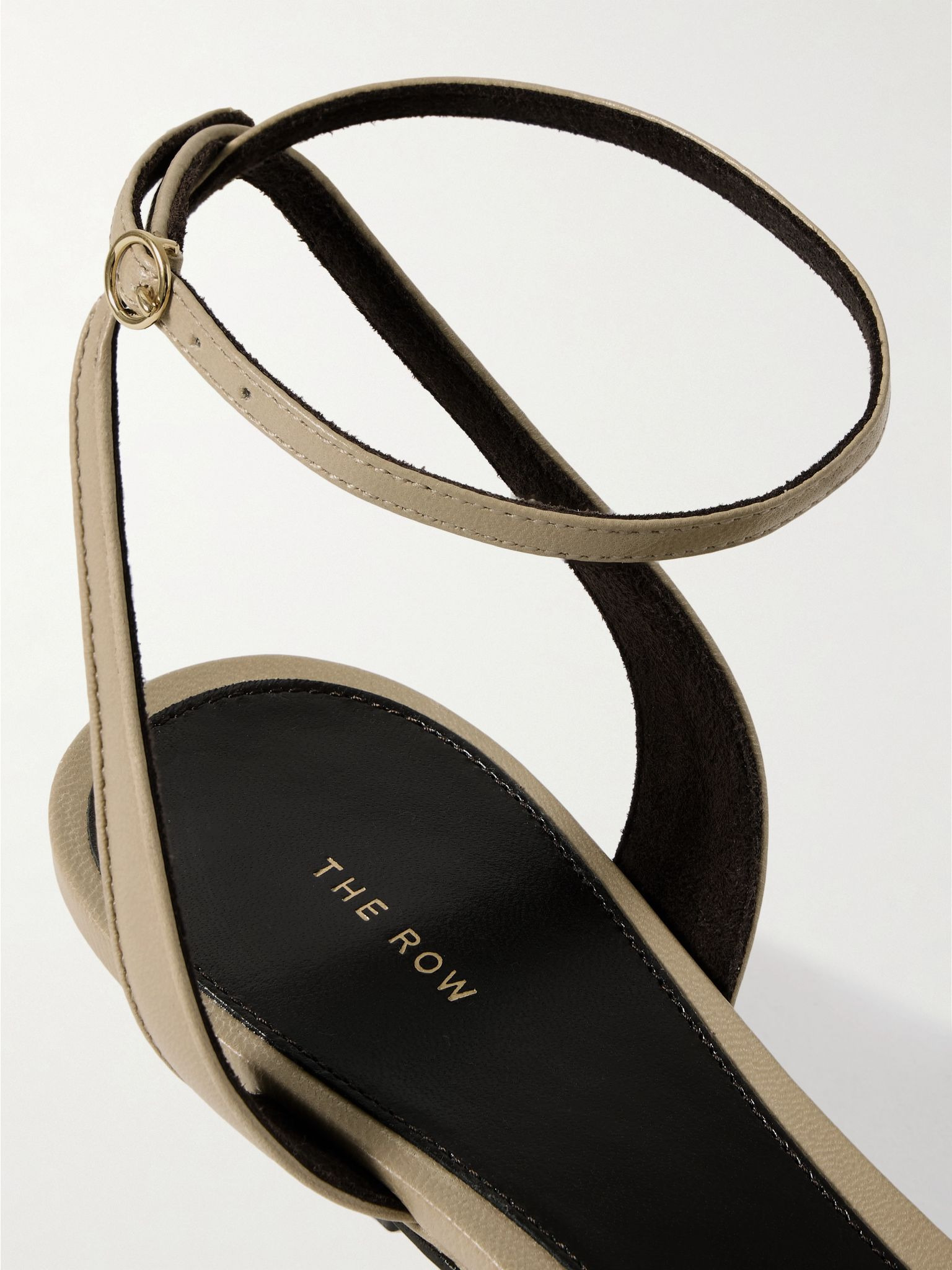 Vika leather sandals Beige - 4