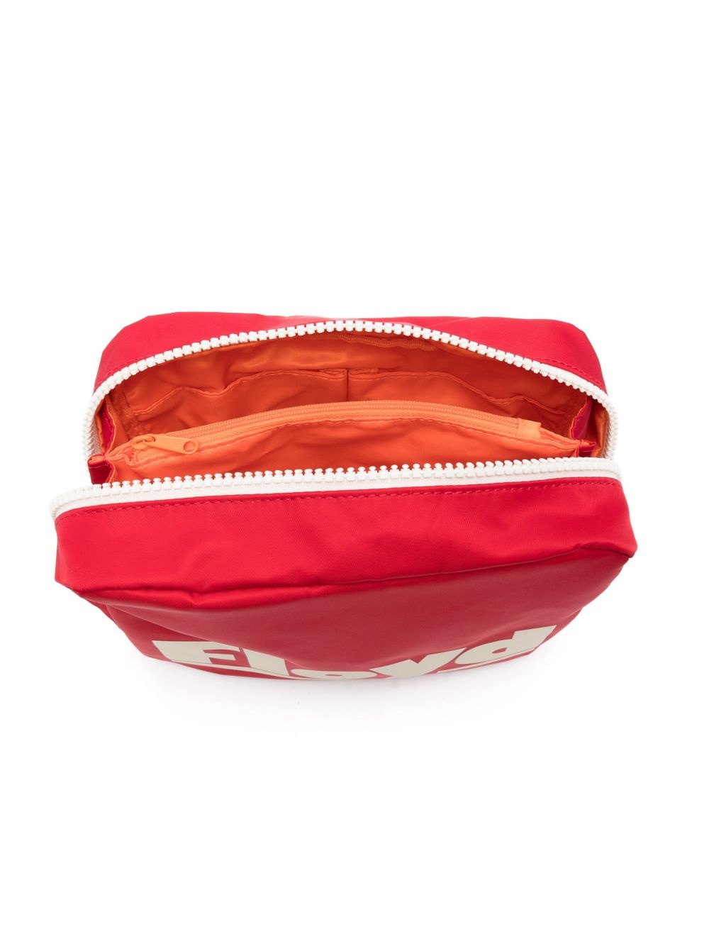logo-print wash bag - 3