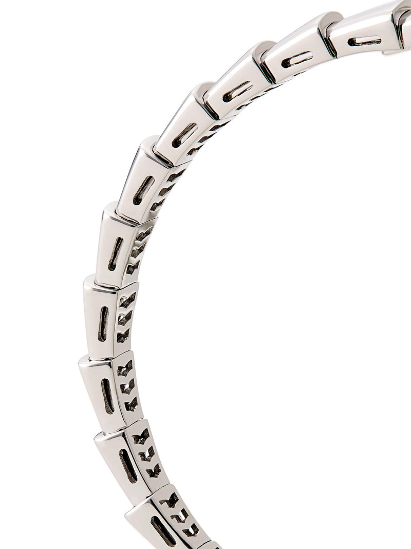 Women's Serpenti Viper 18K White Gold Wrap Bracelet - White Gold 3