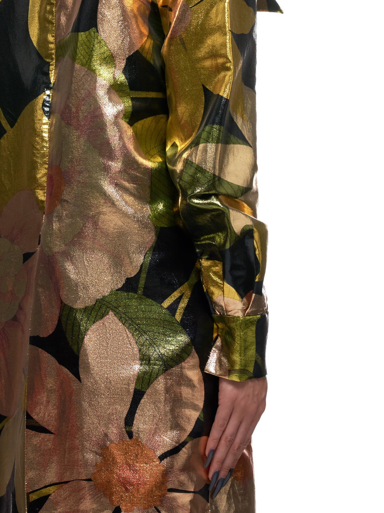Silk Ribbon Collar Sheath Dress - 4