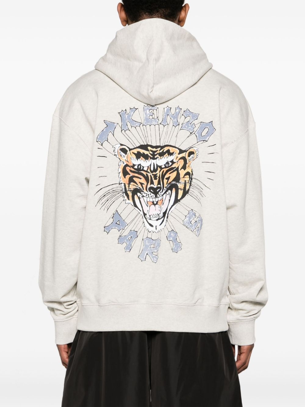 Drawn Varsity embroidered-logo hoodie - 4