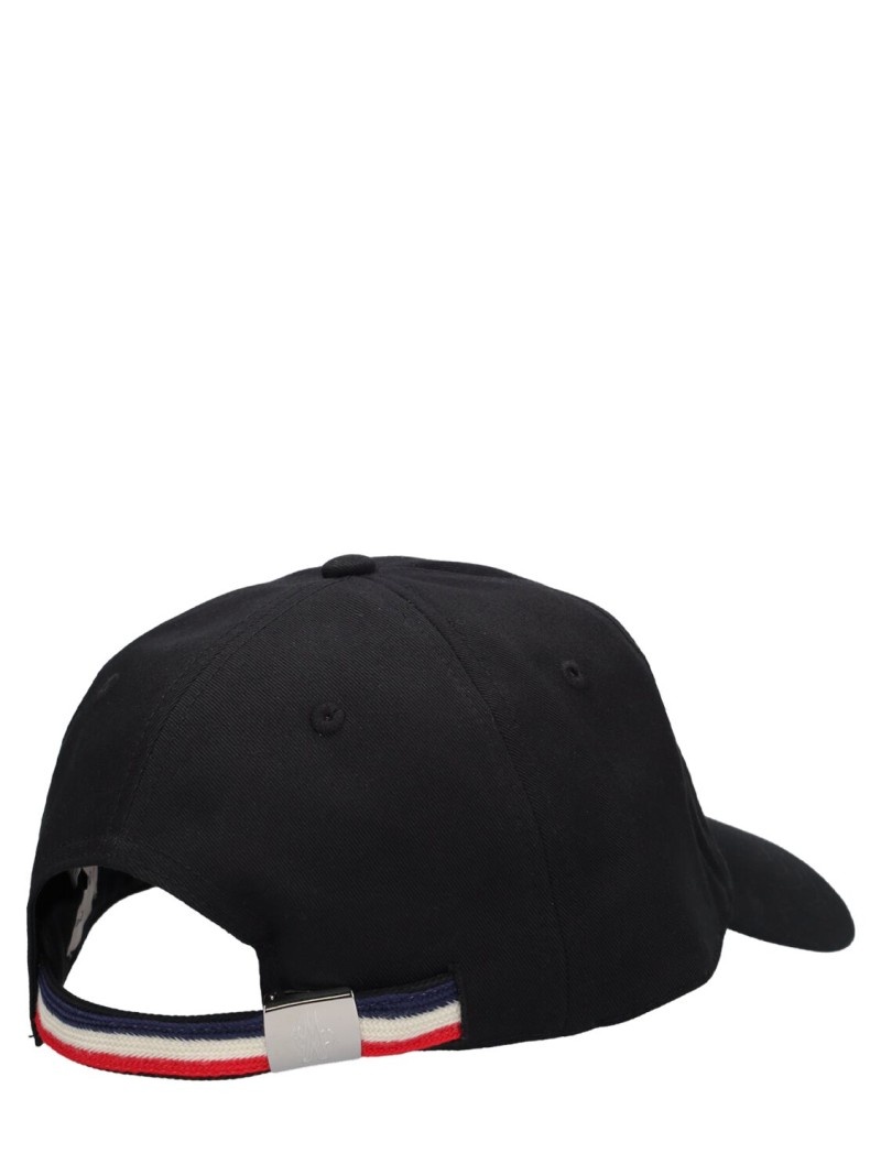 Embroidered logo cotton baseball cap - 4