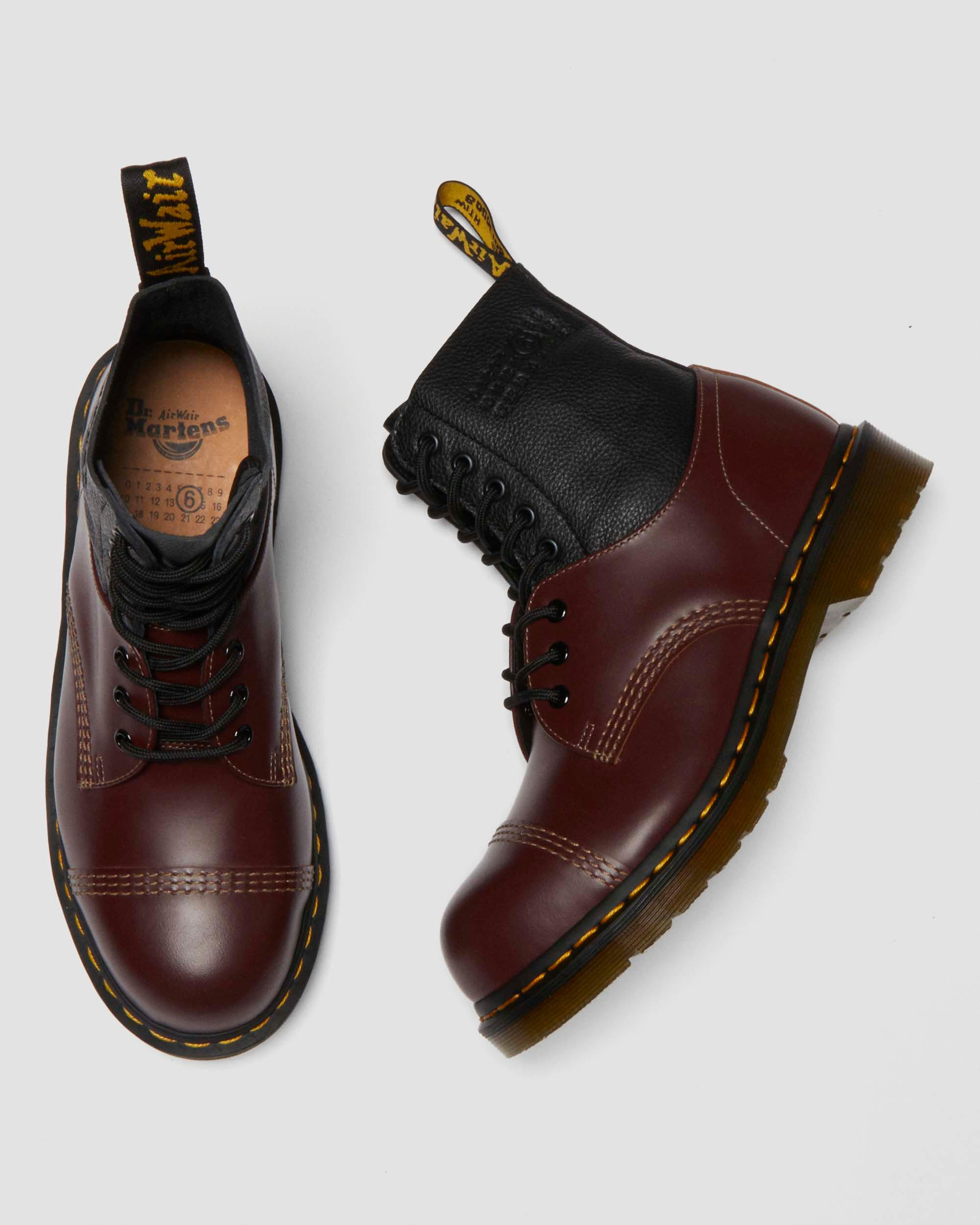 1460 / 1461 MM6 Steel Toe Leather Boots - 9