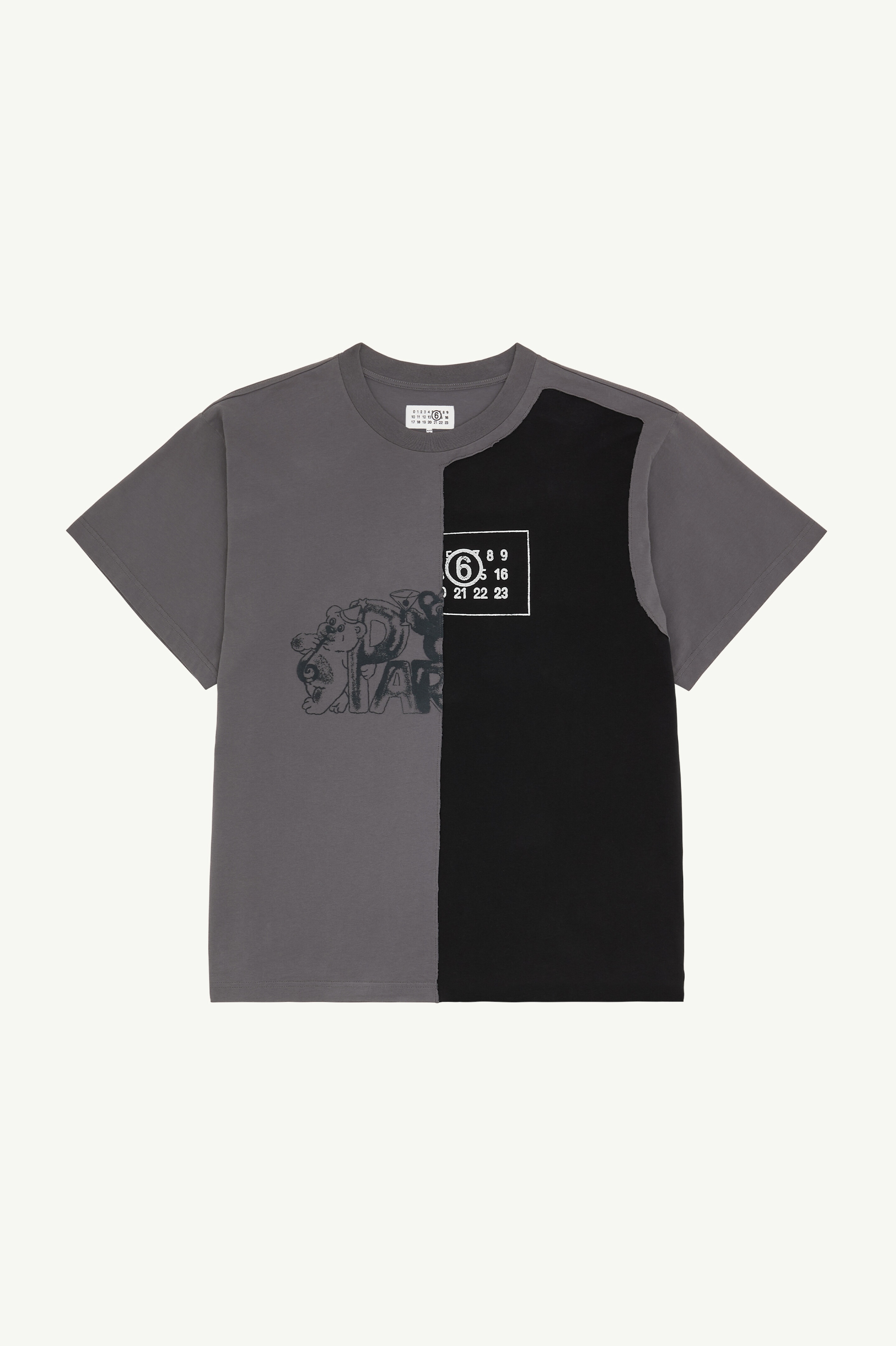 Spliced Cotton jersey T-shirt - 1