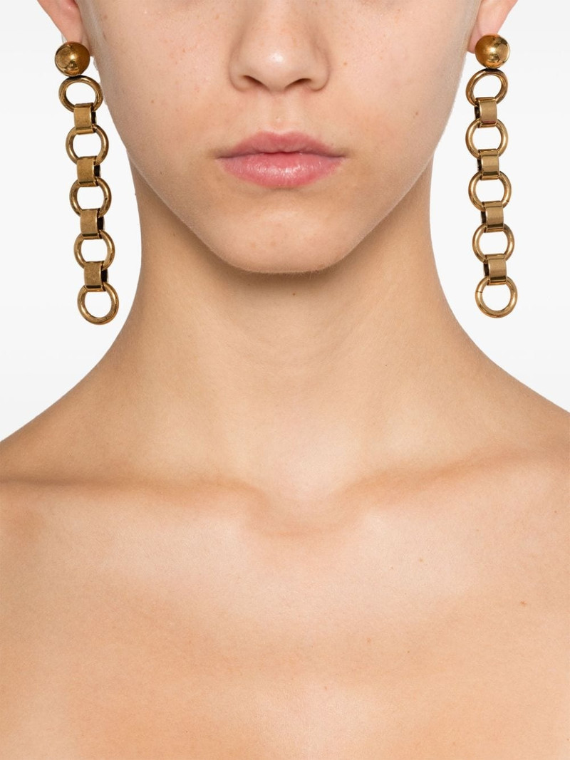 Jil Sander drop earrings outlook