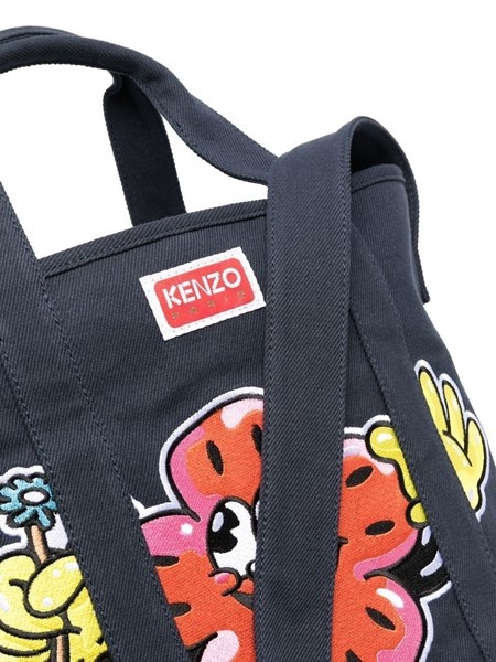 トートバッグ KENZO Woman Tote bags Blue FD55SA901F34 76 ケンゾー KENZO バッグ トートバッグ 斜めがけショルダーバッグ