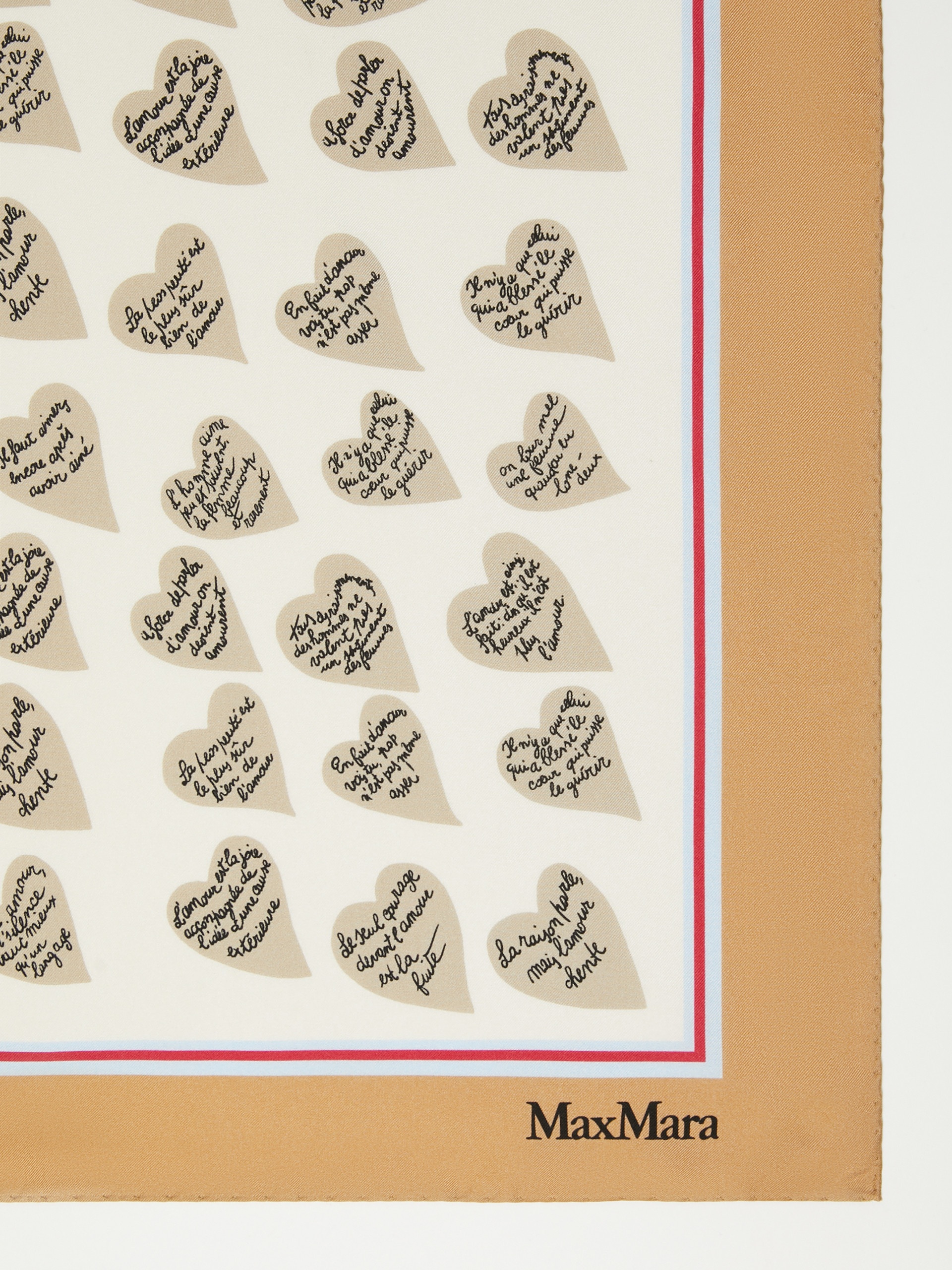 NUMANA Printed silk twill foulard - 2