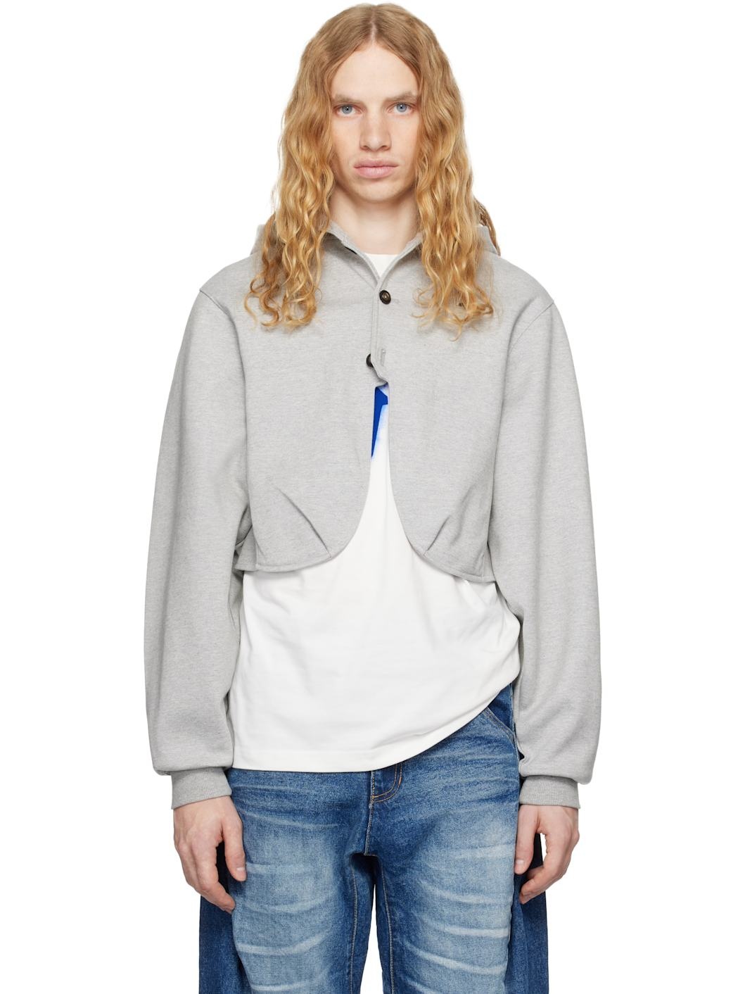 Gray Product. 38 Hoodie - 1