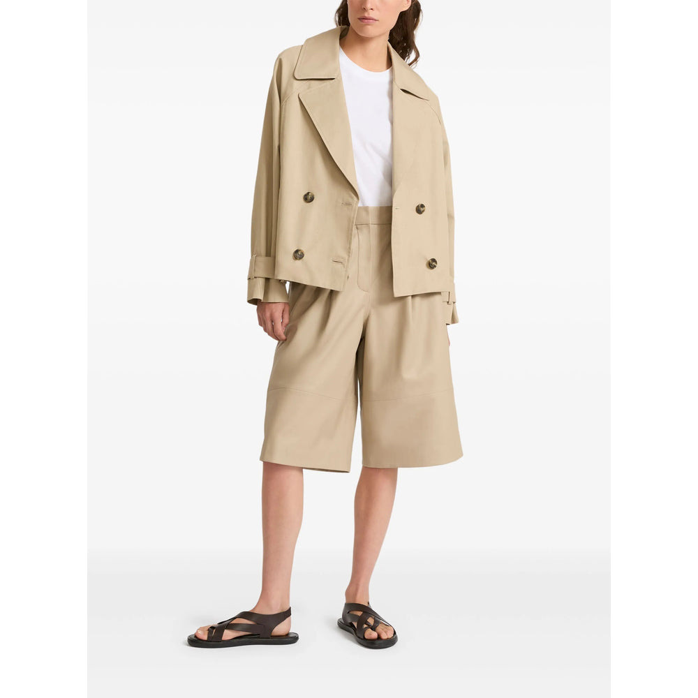 Yves Salomon Neutrals Jackets - Oversized Jackets Women - 4