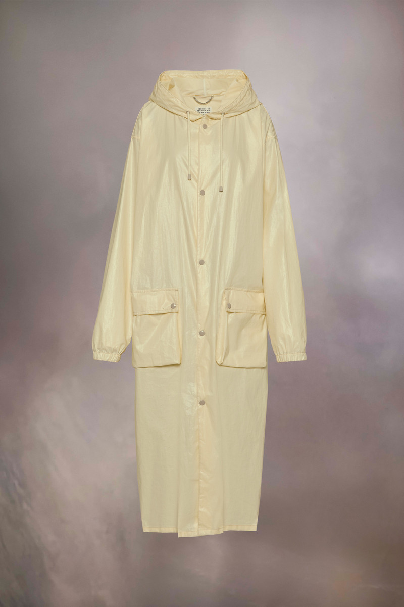 Maison Margiela Cotton caban coat outlook