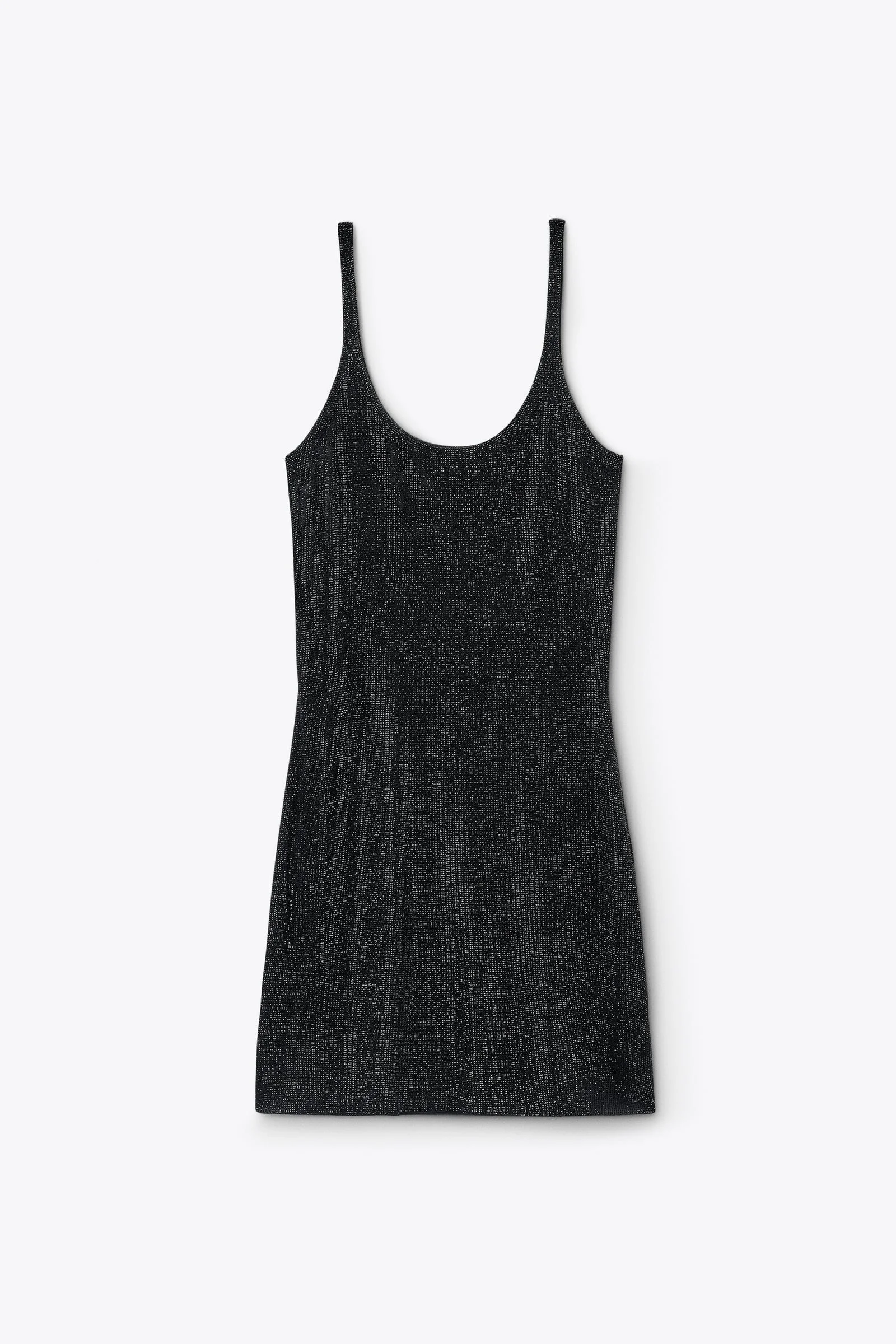 crystal hotfix dress - 1