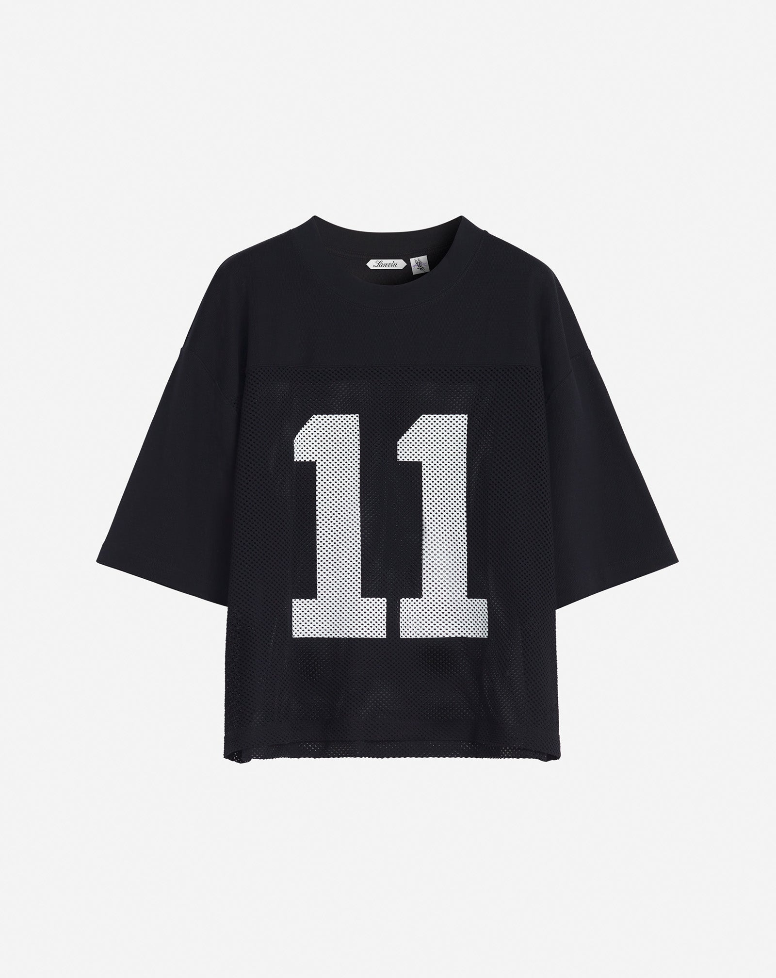 LANVIN X FUTURE LOOSE-FIT MESH T-SHIRT - 1