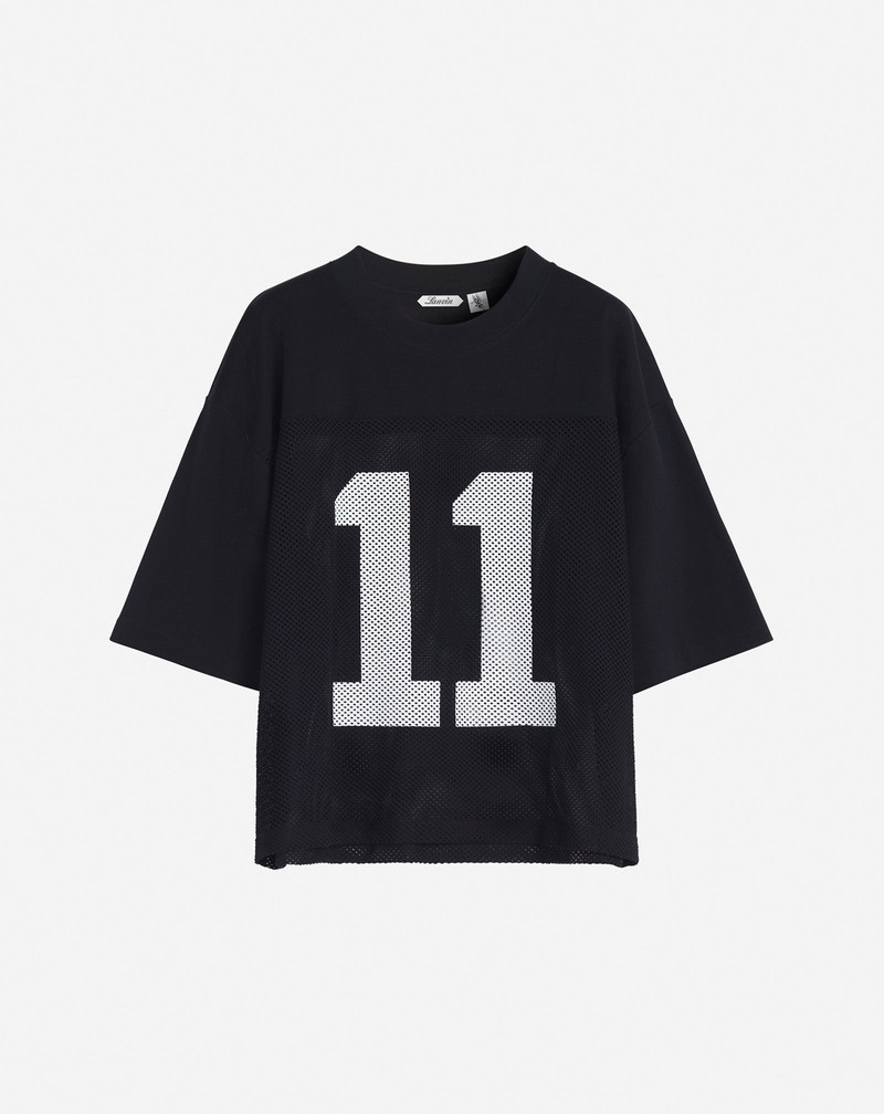 LANVIN X FUTURE LOOSE-FIT MESH T-SHIRT 1