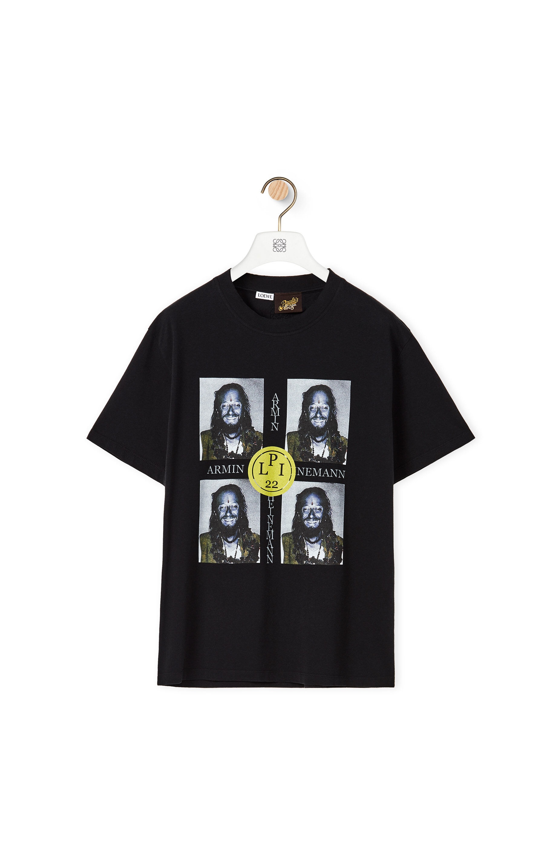 Portrait print T-shirt in cotton - 1