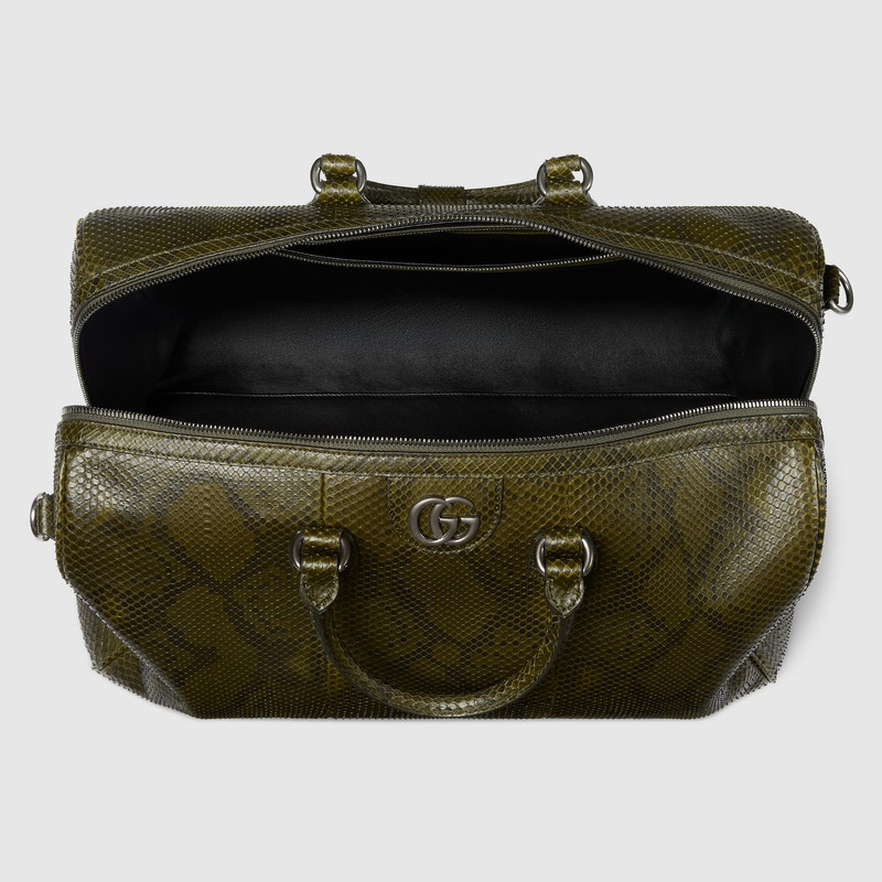 Maxi python duffle bag 7