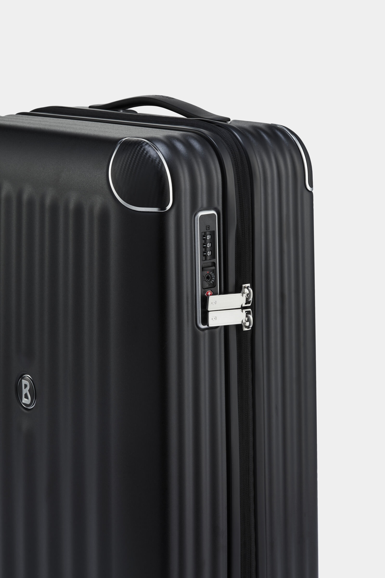Piz Deluxe small hard shell suitcase in Black - 6