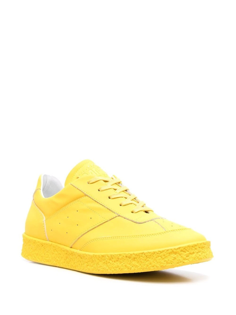 MM6 Maison Margiela embossed-logo tongue sneakers outlook