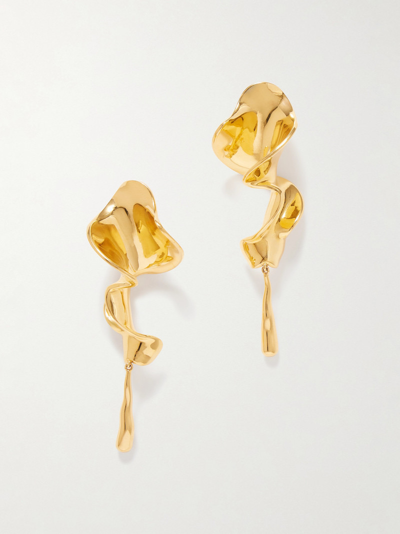 Tidal Gold-plated Earrings 1