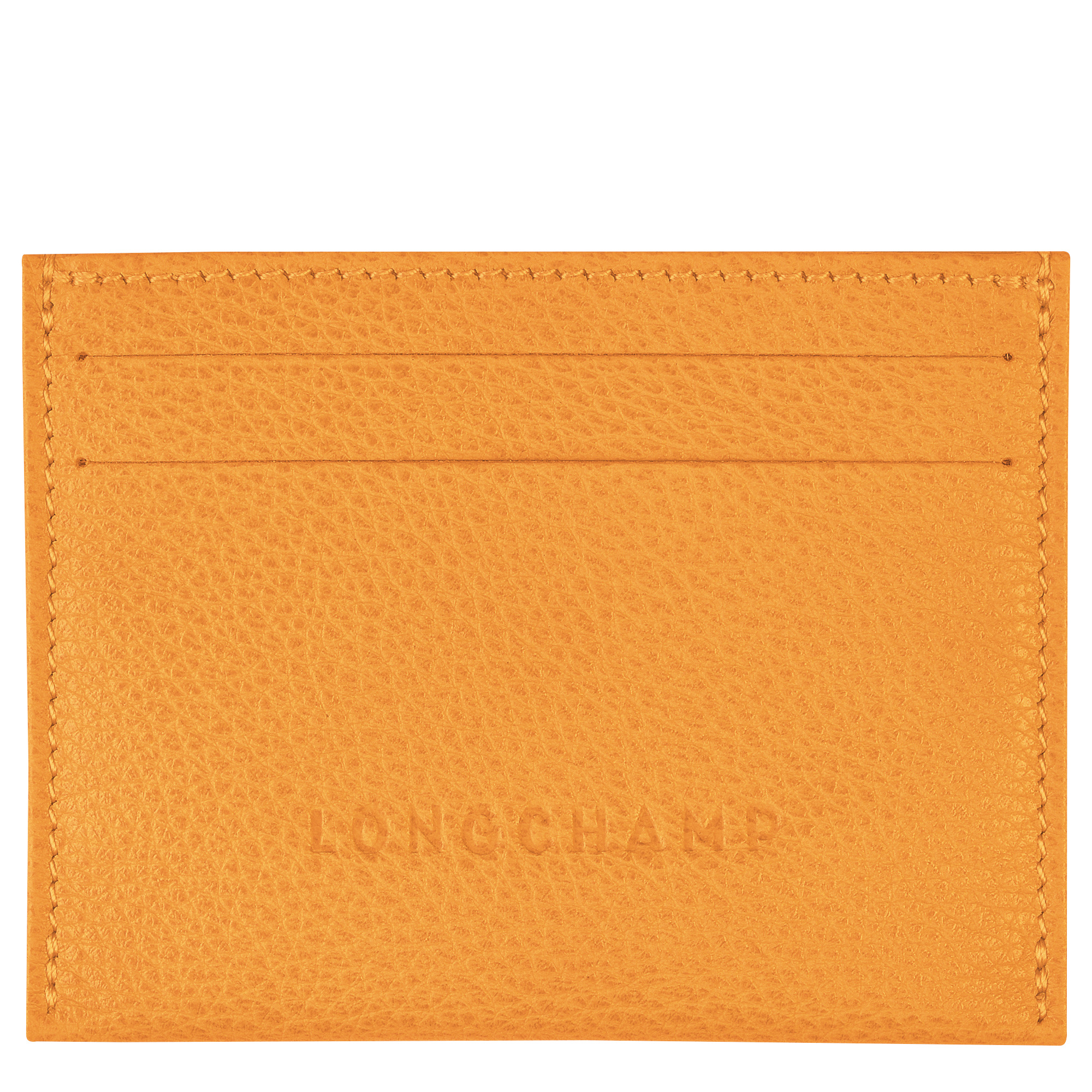 Le Foulonné Cardholder Apricot - Leather - 1