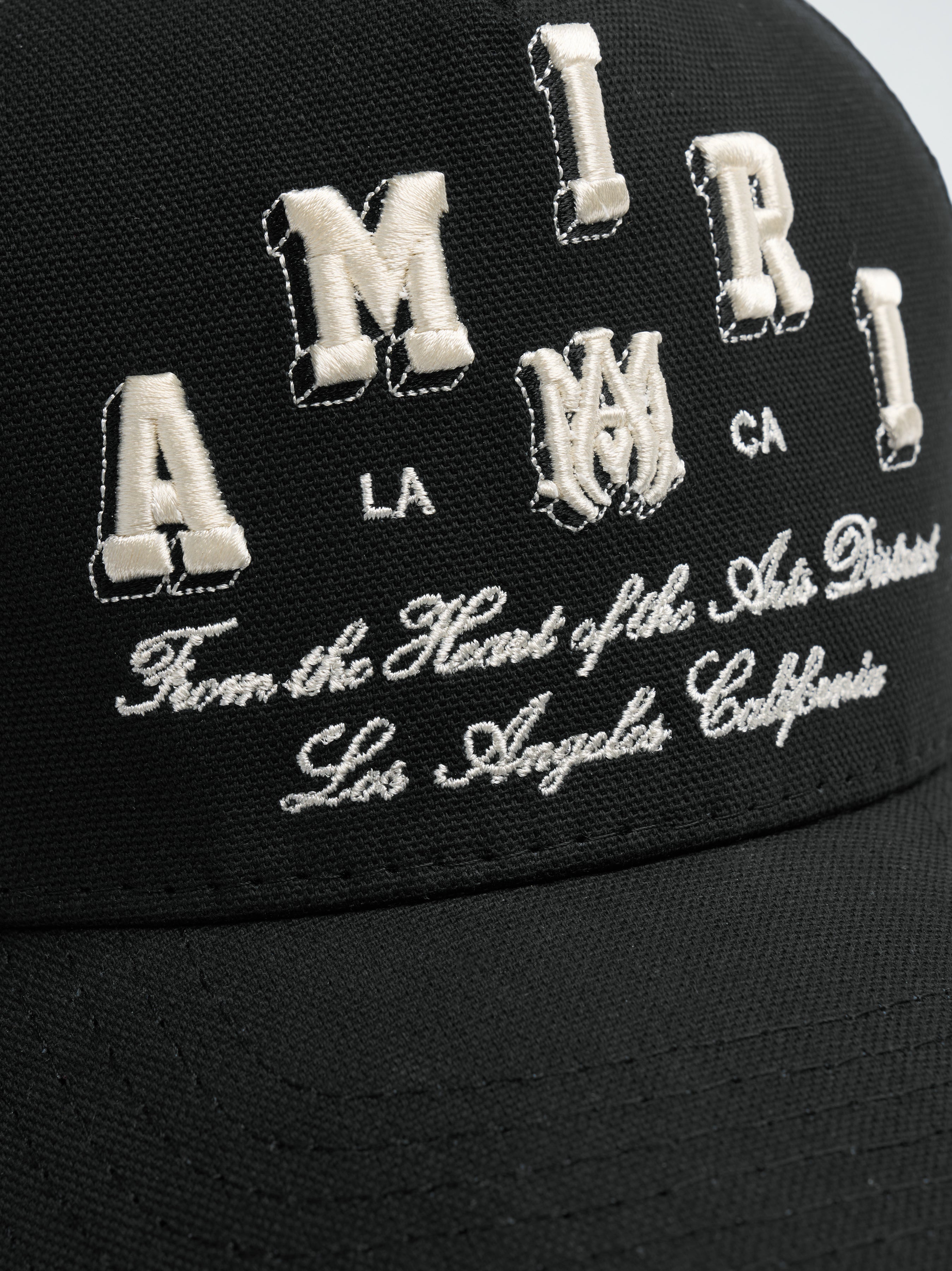 AMIRI VARSITY TRUCKER HAT - 4