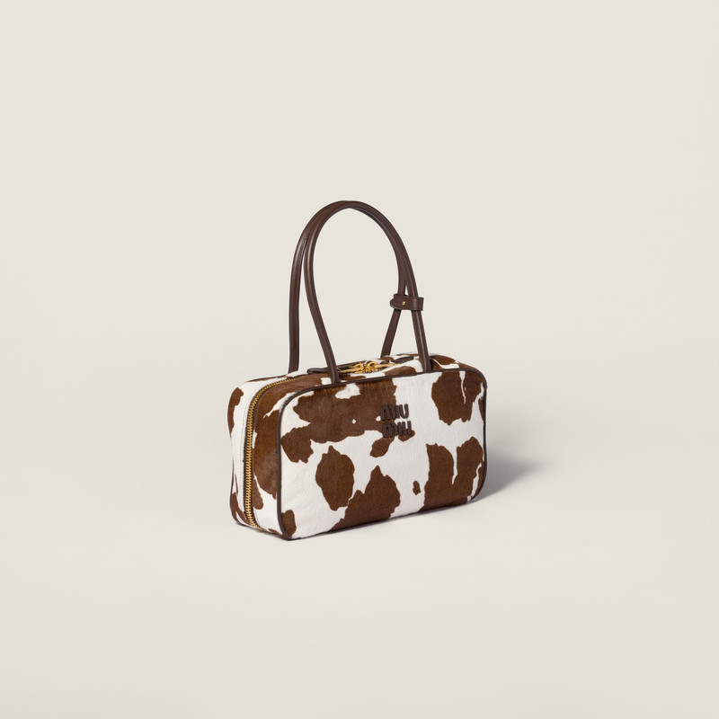 Miu Miu Beau calf hair bag outlook