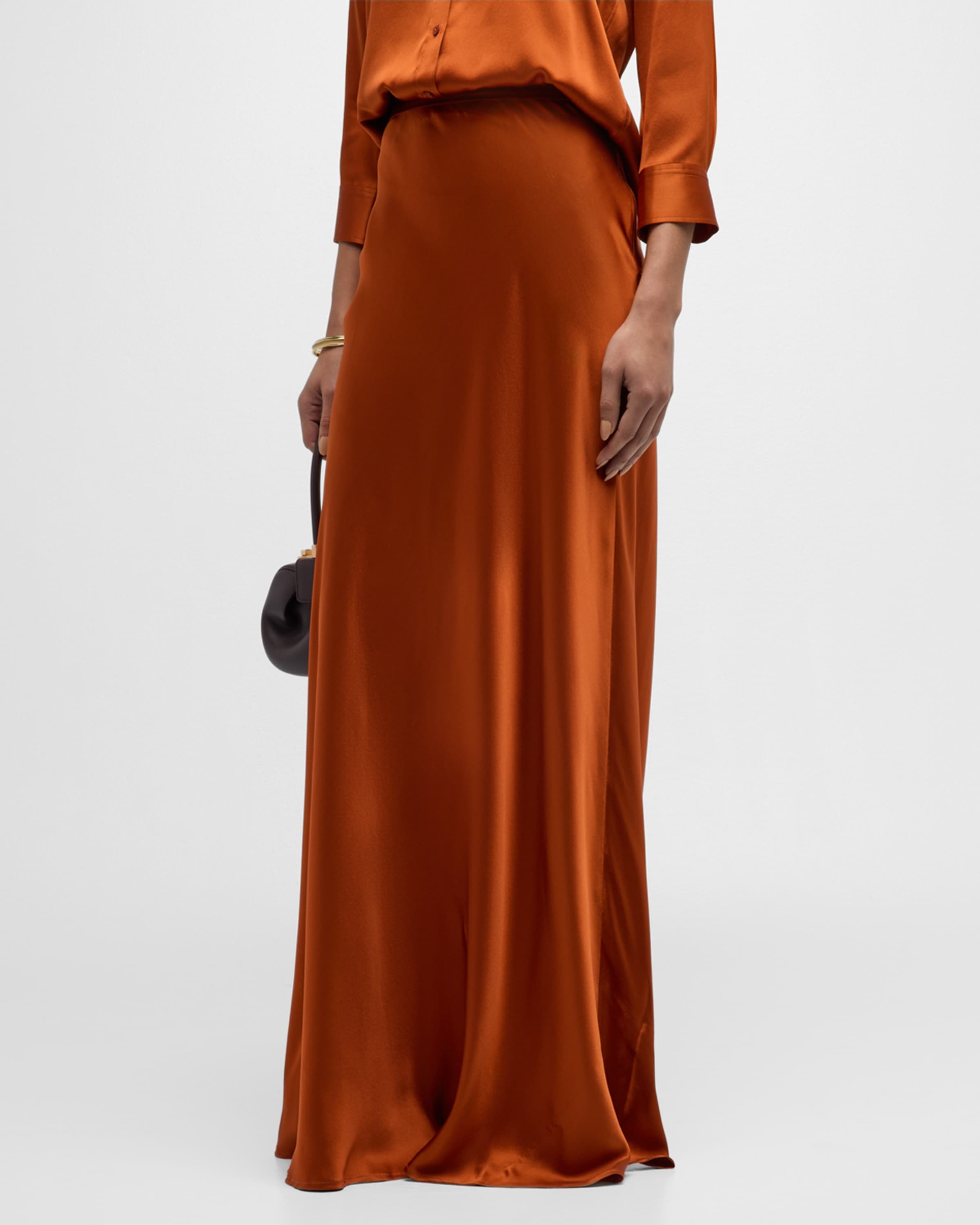 Ryker Silk Maxi Skirt - 2