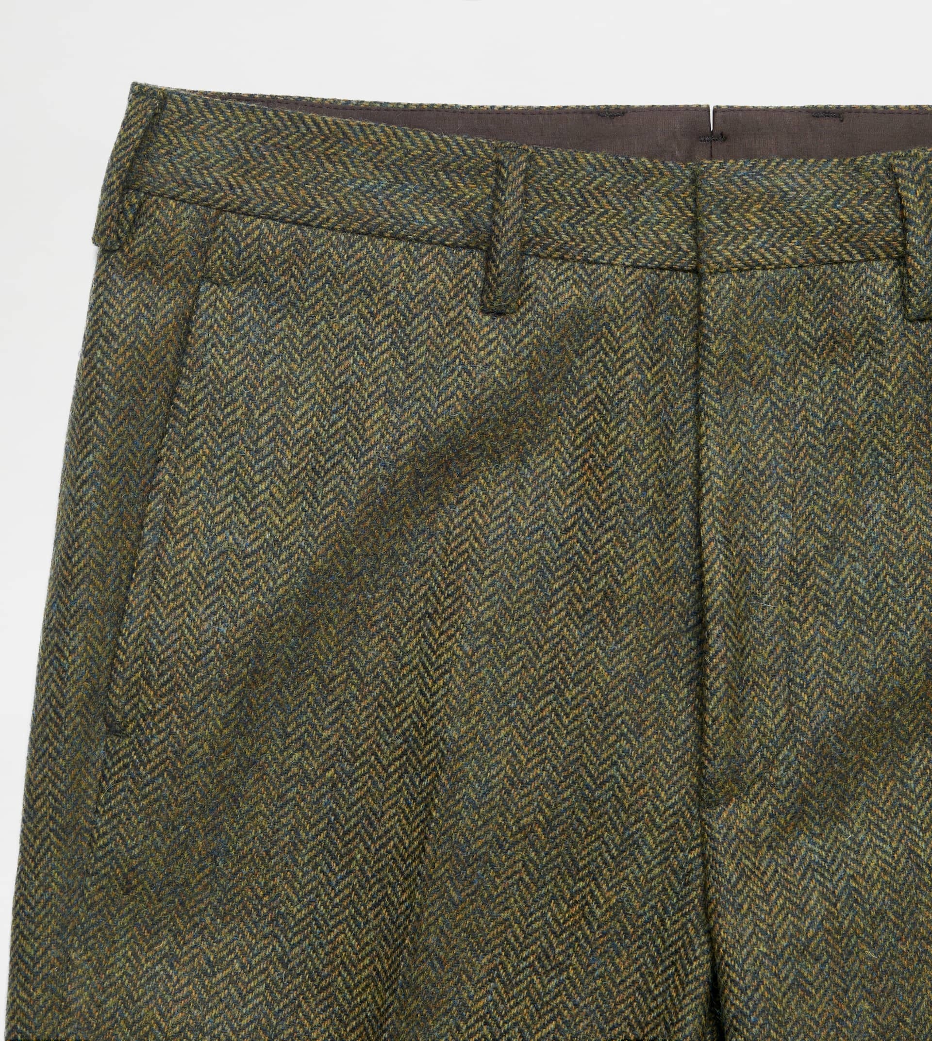 CLASSIC SHETLAND TROUSERS - GREEN - 6