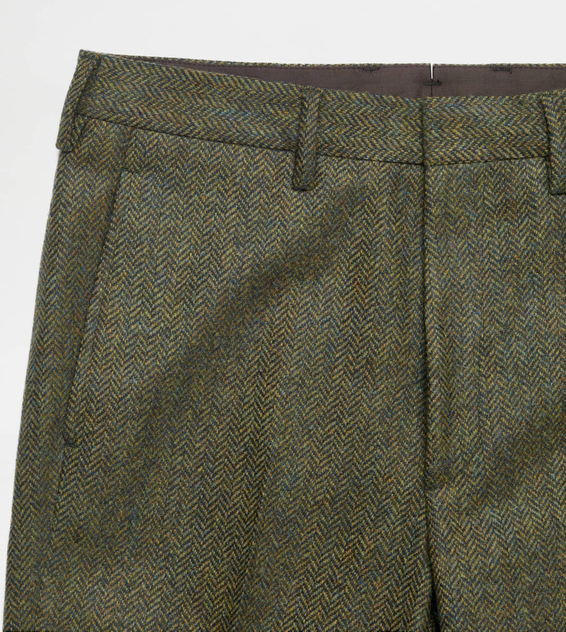 CLASSIC SHETLAND TROUSERS - GREEN 6