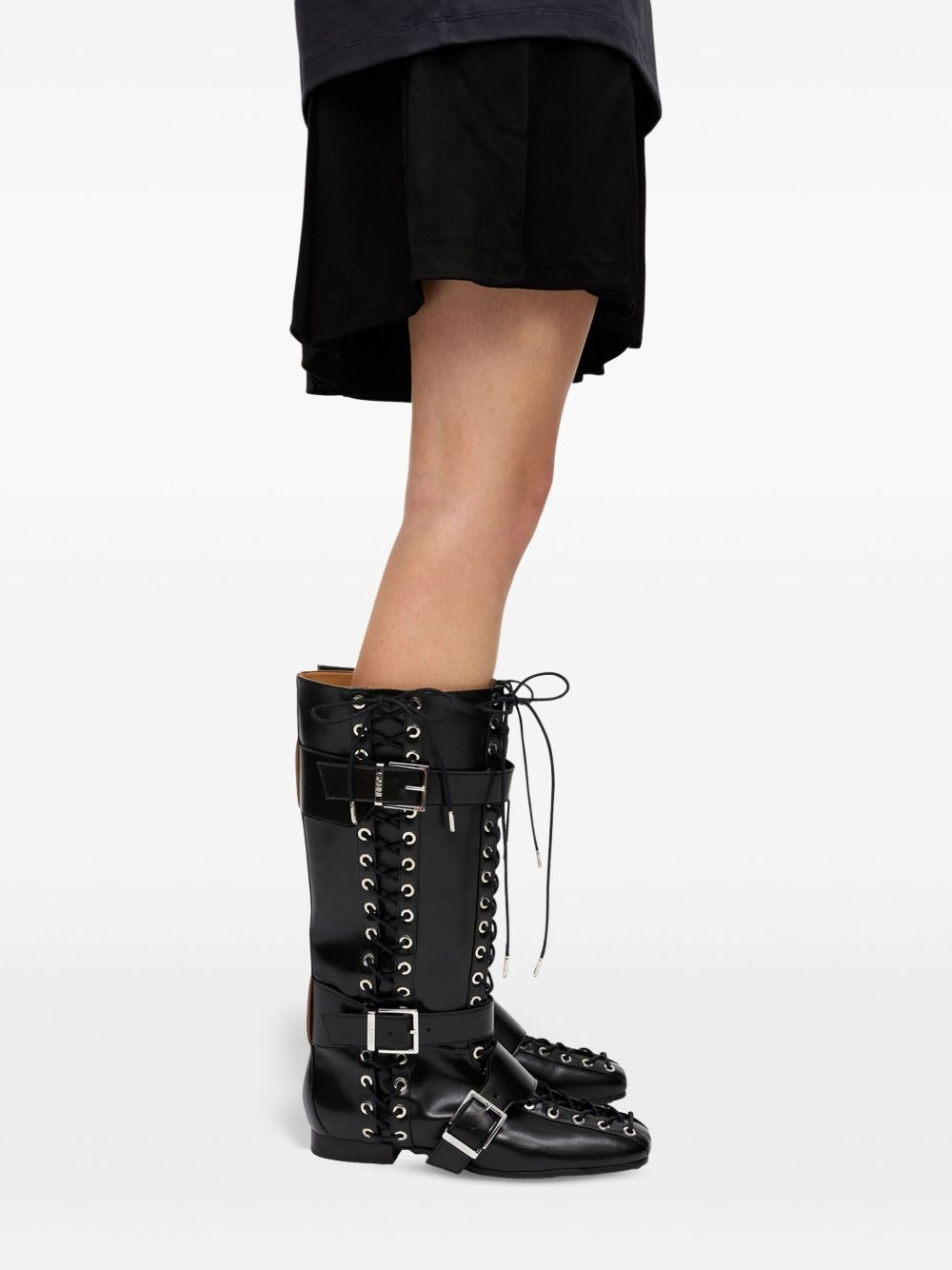 lace-up boots - 5