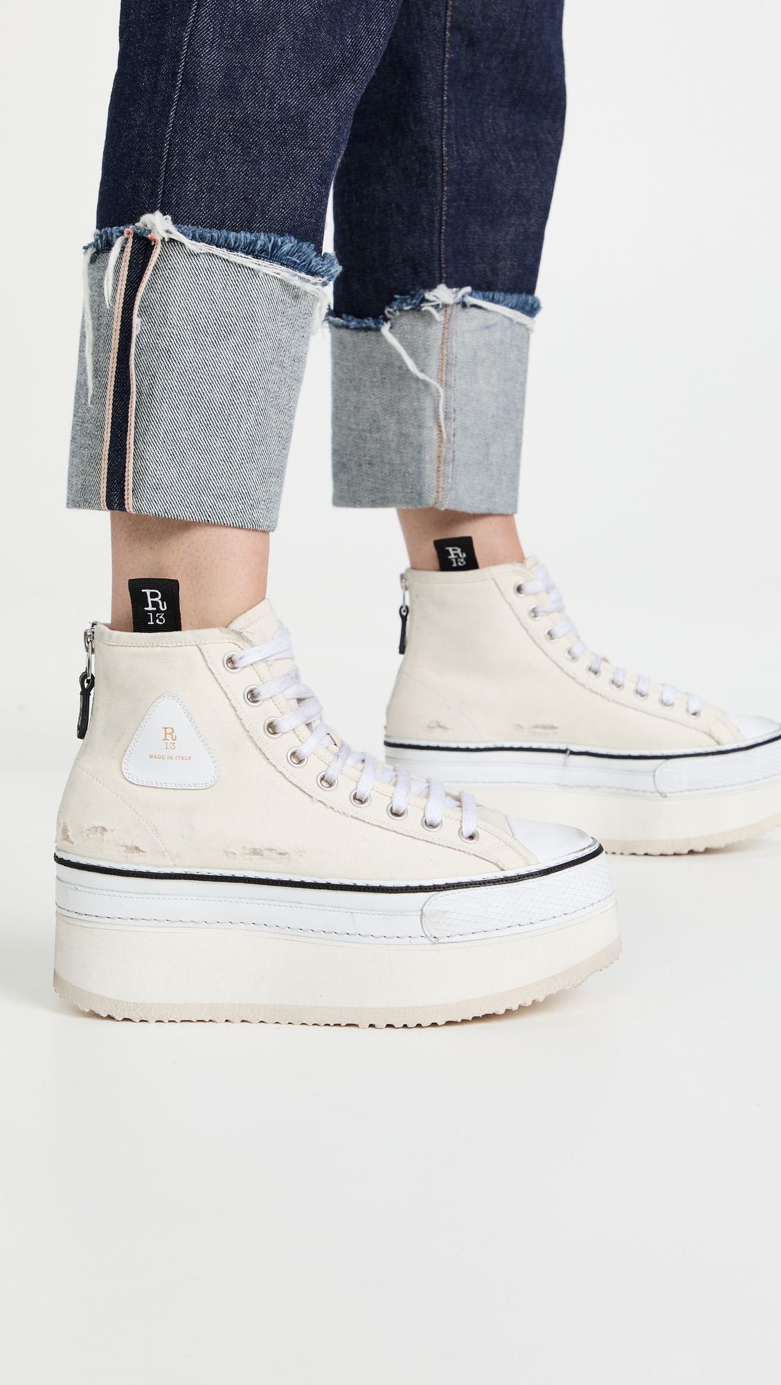 Platform High Top Sneakers - 2