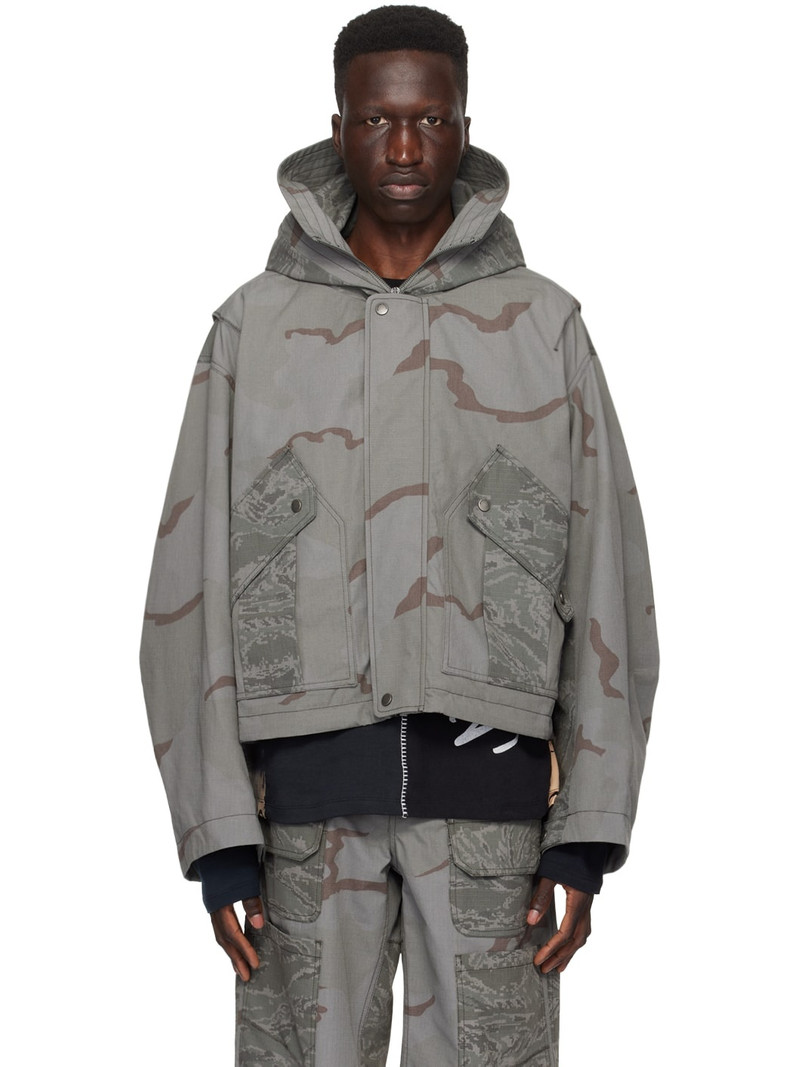 Green Regenerated Camo Jacket 1